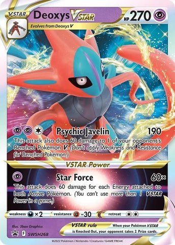 Image for Deoxys VSTAR - SWSH268 (SWSH268) [SWSH: Sword & Shield Promo Cards]