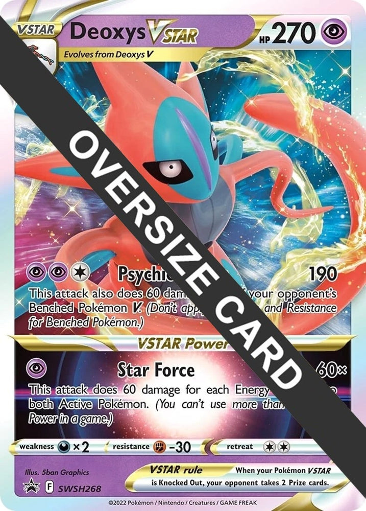Image for Deoxys VSTAR (SWSH268) [Jumbo Cards]