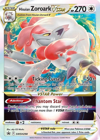 Image for Hisuian Zoroark VSTAR - SWSH298 (SWSH298) [SWSH: Sword & Shield Promo Cards]