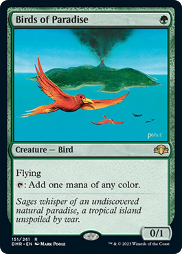 Image for Birds of Paradise (151) [Dominaria Remastered]