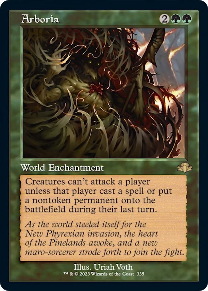 Image for Arboria (Retro Frame) (335) [Dominaria Remastered]