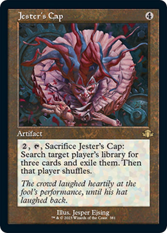 Image for Jester's Cap (Retro Frame) (381) [Dominaria Remastered]