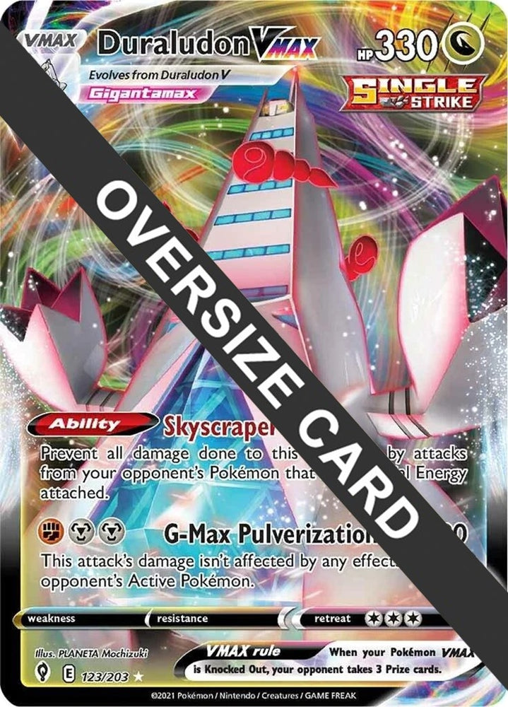 Image for Duraludon VMAX (123/203) [Jumbo Cards]