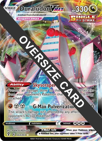 Image for Duraludon VMAX (123/203) [Jumbo Cards]
