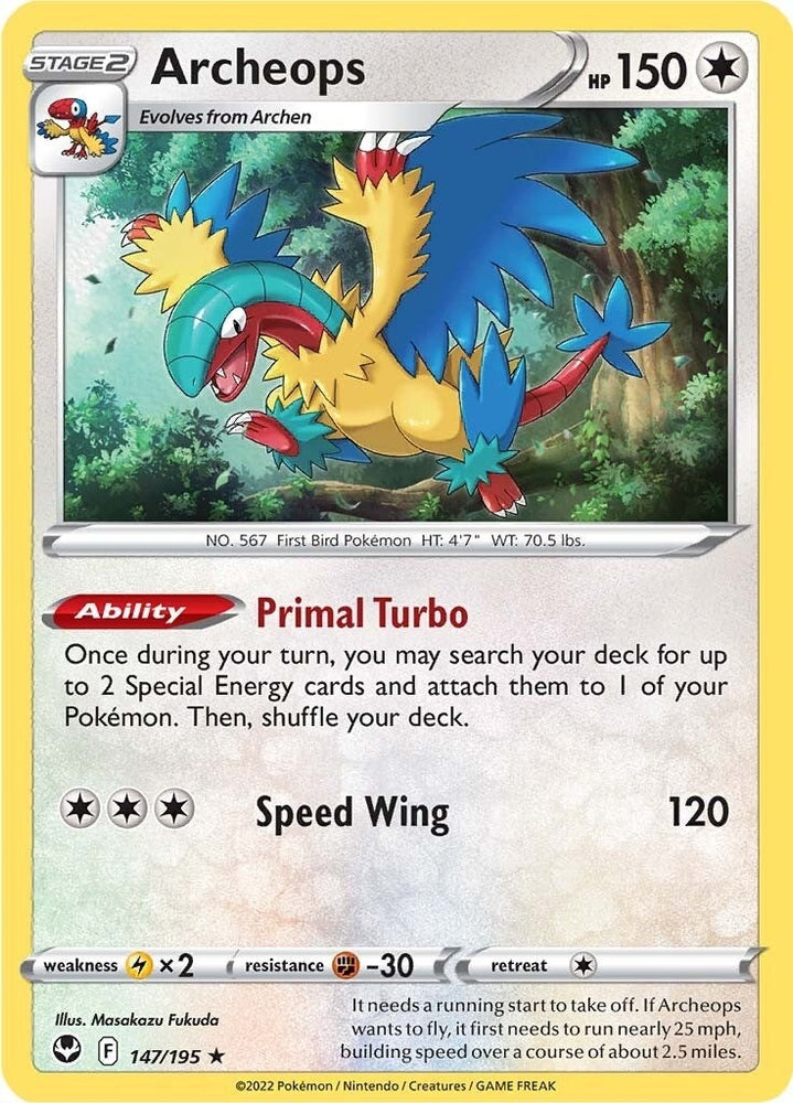 Image for Archeops (147/195) [SWSH12: Silver Tempest]