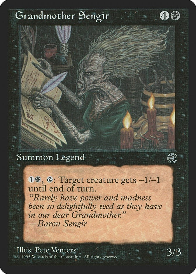 Image for Grandmother Sengir [Homelands]