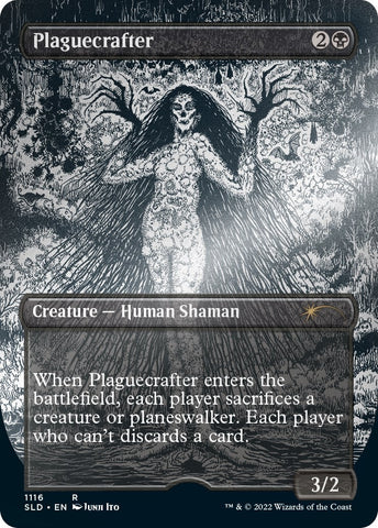 Image for Plaguecrafter (Borderless) (Foil Etched) (1116) [Secret Lair Drop Series]