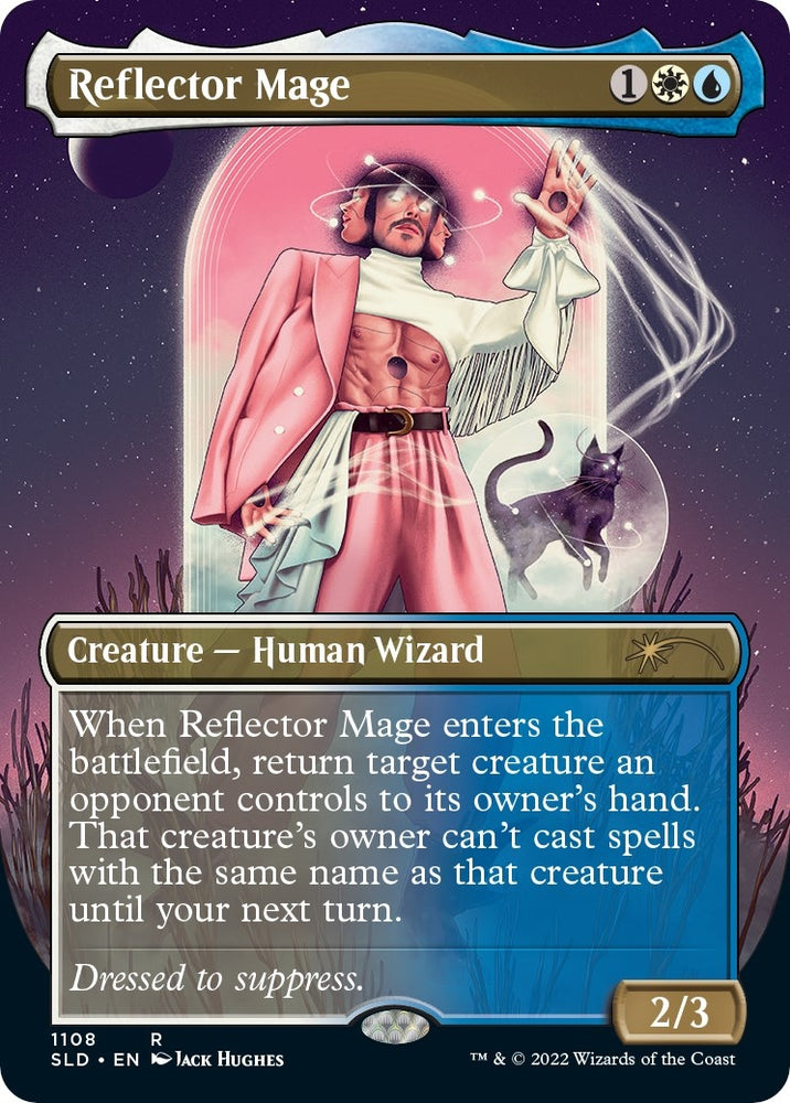 Image for Reflector Mage (Borderless) (1108) [Secret Lair Drop Series]