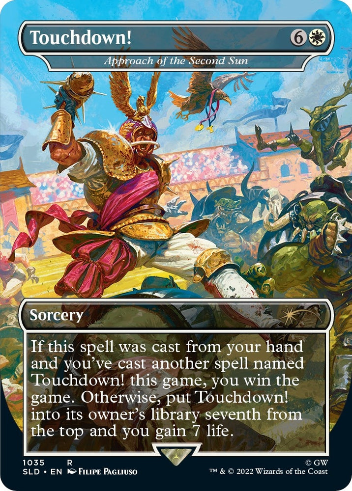 Image for Touchdown! - Approach of the Second Sun (Borderless) (1035) [Secret Lair Drop Series]