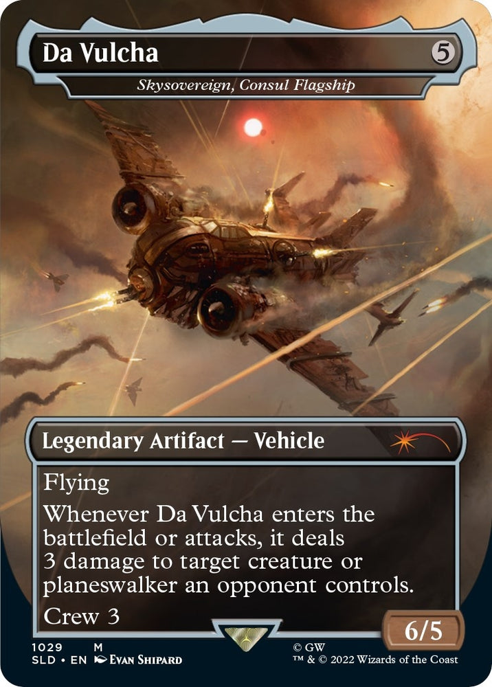 Image for Da Vulcha - Skysovereign, Consul Flagship (Borderless) (1029) [Secret Lair Drop Series]