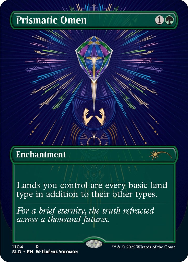 Image for Prismatic Omen (Borderless) (1104) [Secret Lair Drop Series]
