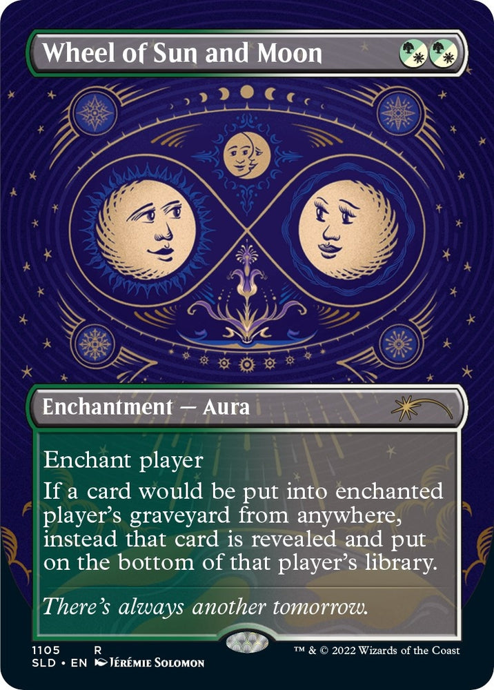 Image for Wheel of Sun and Moon (Borderless) (1105) [Secret Lair Drop Series]