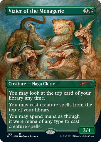 Image for Vizier of the Menagerie (Borderless) (1100) [Secret Lair Drop Series]
