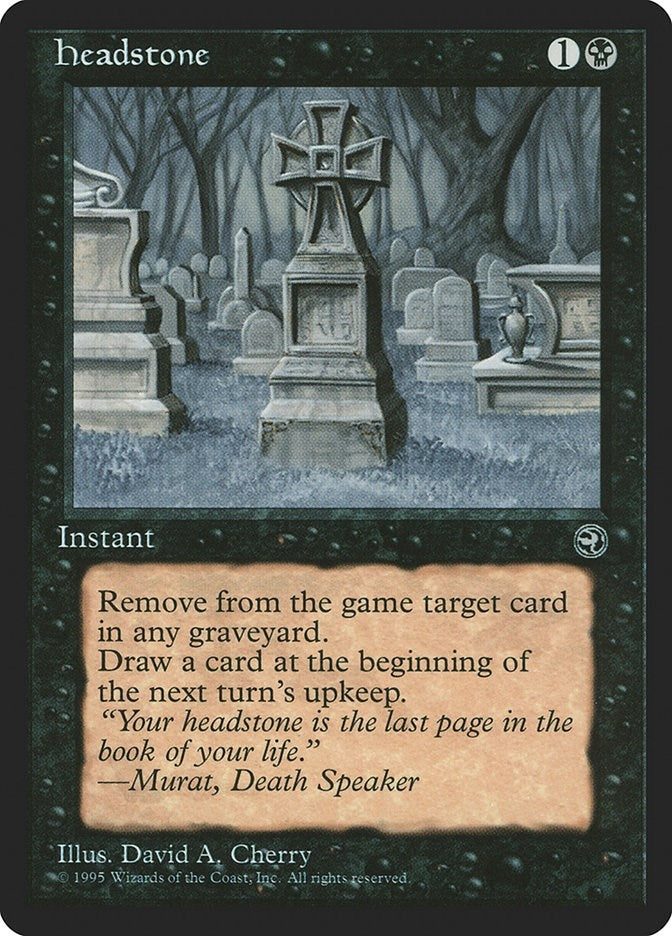 Image for Headstone [Homelands]