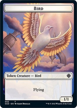 Image for Bird // Spirit Double-Sided Token (2 // 9) [Starter Commander Decks]