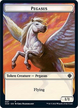 Image for Pegasus // Thopter Double-Sided Token (7 // 11) [Starter Commander Decks]