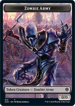 Image for Zombie Army Double-Sided Token (15) [Starter Commander Decks]