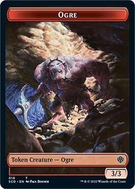 Image for Ogre // Zombie Double-Sided Token (18 // 13) [Starter Commander Decks]