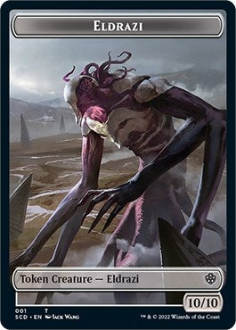 Image for Eldrazi // Soldier Double-Sided Token (1 // 8) [Starter Commander Decks]