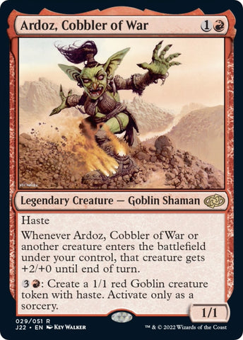 Image for Ardoz, Cobbler of War (29) [Jumpstart 2022]