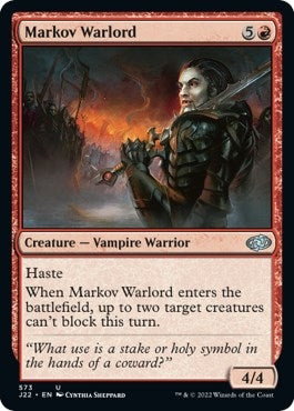 Image for Markov Warlord (573) [Jumpstart 2022]