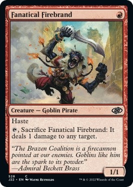 Image for Fanatical Firebrand (528) [Jumpstart 2022]