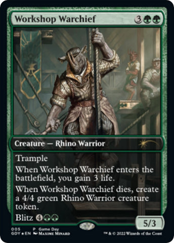 Image for Workshop Warchief (5) [Game Day & Store Championship Promos]