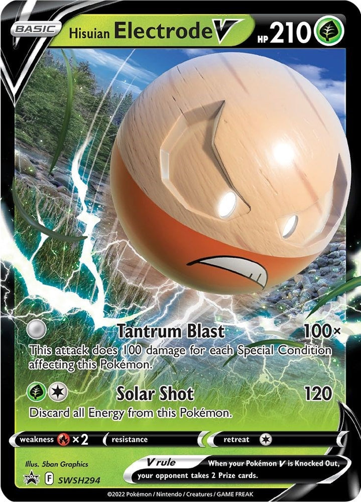 Image for Hisuian Electrode V - SWSH294 (SWSH294) [SWSH: Sword & Shield Promo Cards]