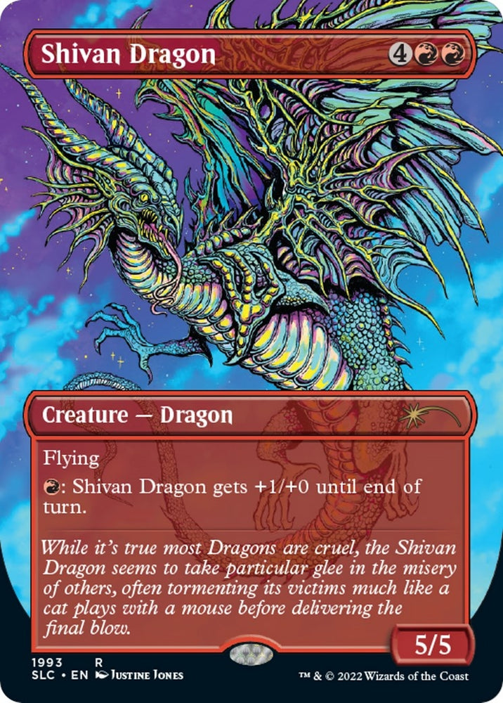 Image for Shivan Dragon (1993) [Secret Lair: 30th Anniversary Countdown Kit]