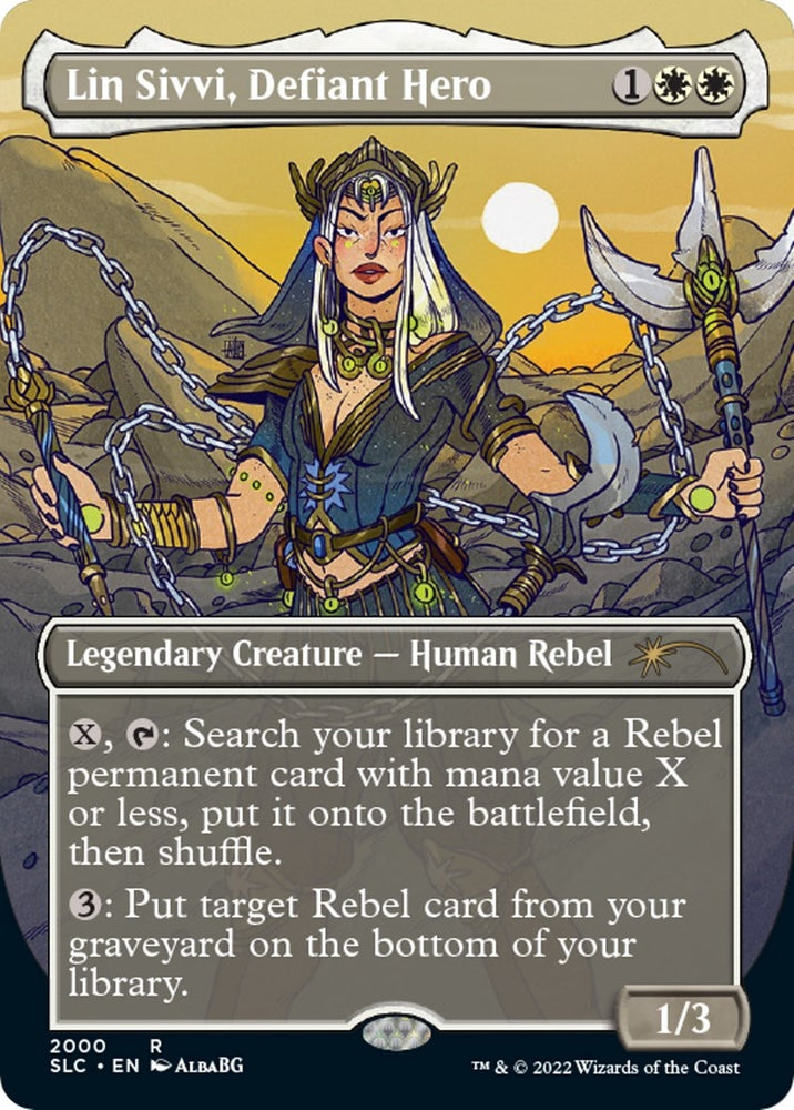 Image for Lin Sivvi, Defiant Hero (2000) [Secret Lair: 30th Anniversary Countdown Kit]