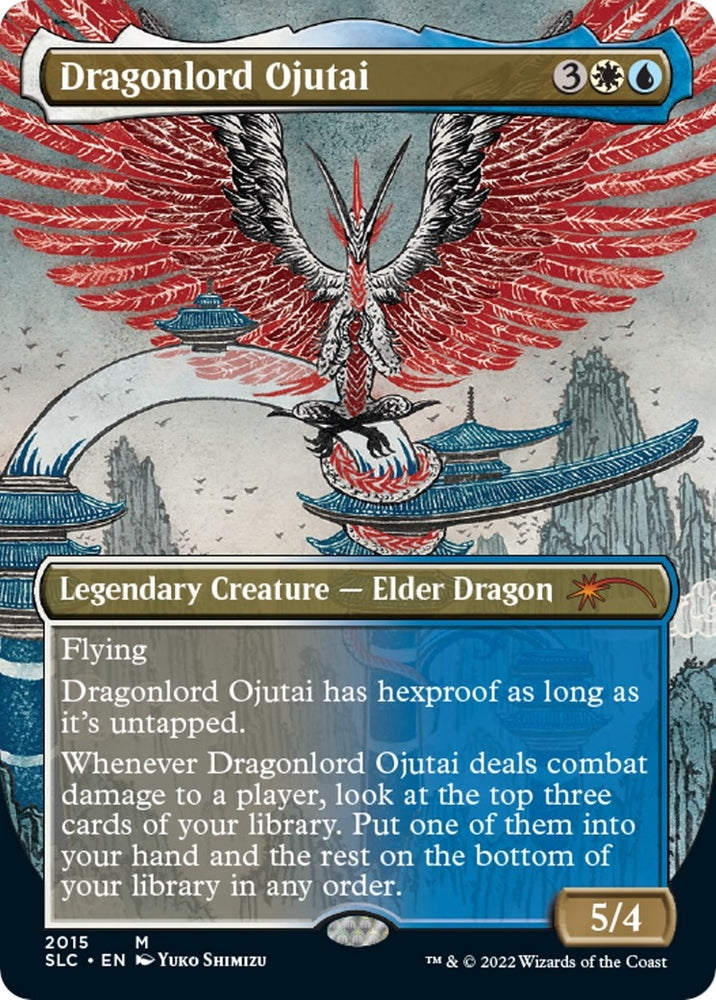 Image for Dragonlord Ojutai (2015) [Secret Lair: 30th Anniversary Countdown Kit]