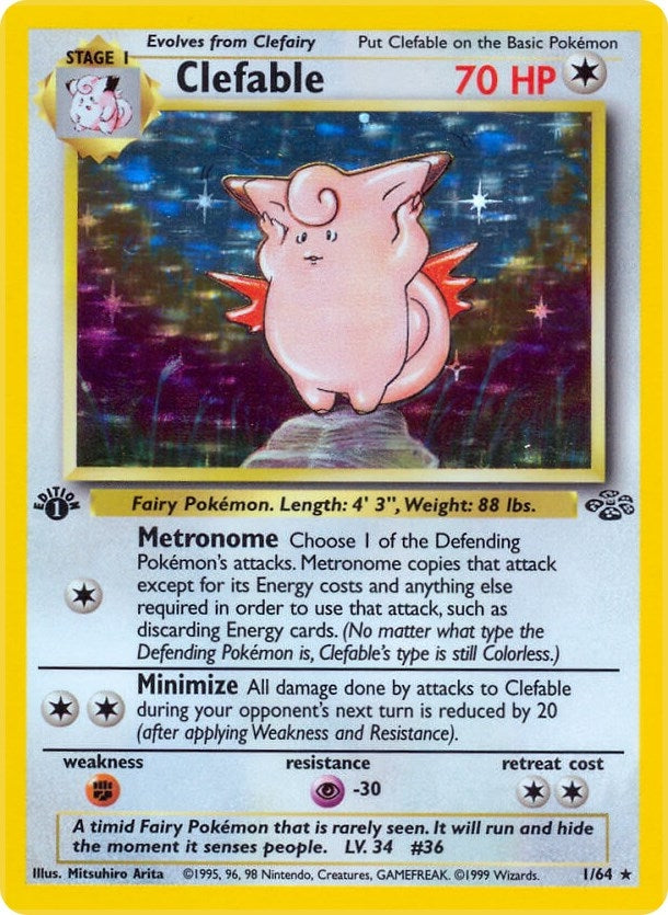 Image for Clefable (1) (01/64) [Jungle]