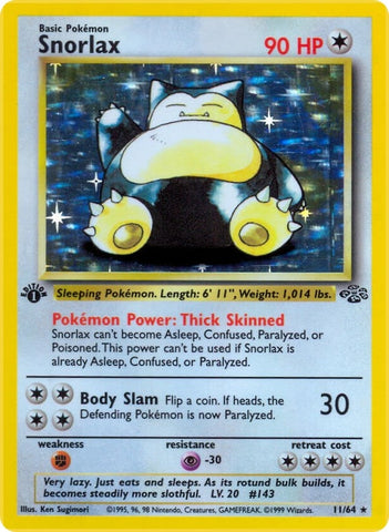 Image for Snorlax (11) (11/64) [Jungle]