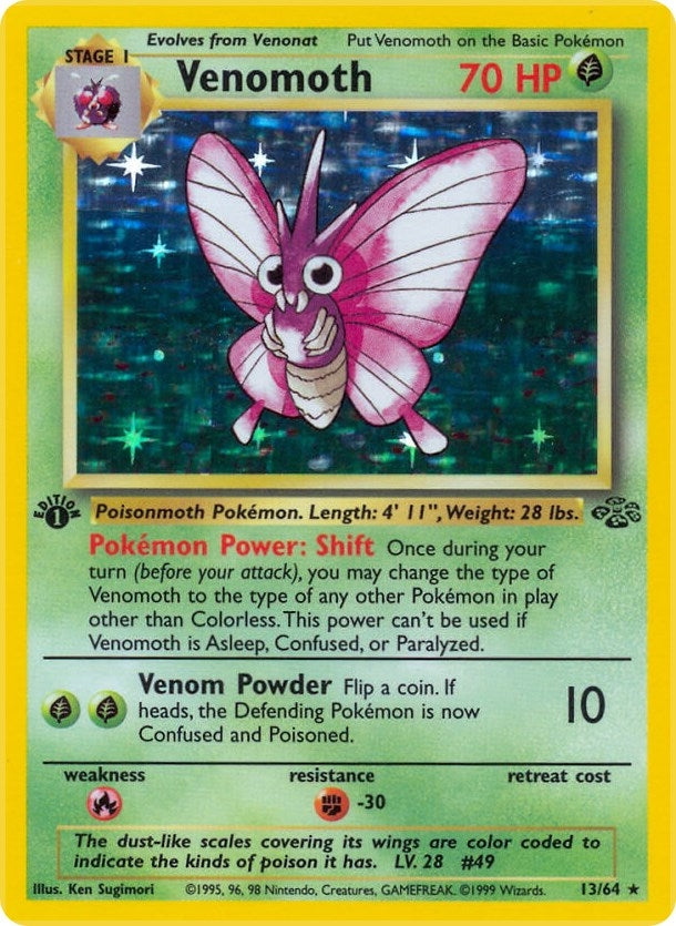 Image for Venomoth (13) (13/64) [Jungle]