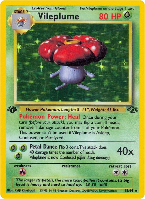 Image for Vileplume (15) (15/64) - Pokemon