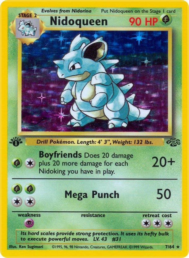 Image for Nidoqueen (7) (07/64) [Jungle]