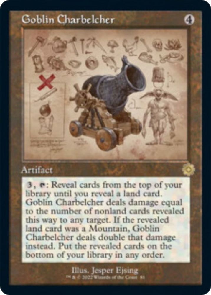 Image for Goblin Charbelcher (Schematic) (81) [The Brothers' War: Retro Frame Artifacts]