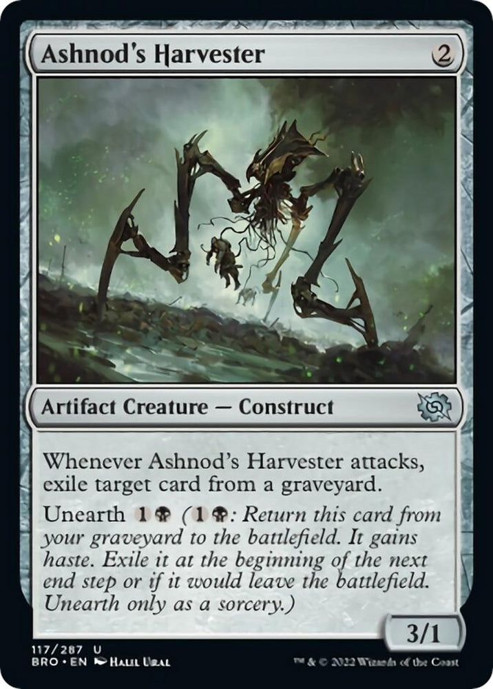 Image for Ashnod's Harvester (117) [The Brothers' War]
