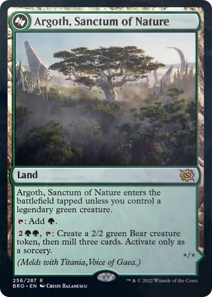 Image for Argoth, Sanctum of Nature (256) [The Brothers' War]