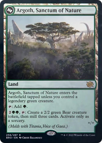 Image for Argoth, Sanctum of Nature (256) [The Brothers' War]