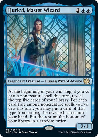 Image for Hurkyl, Master Wizard (51) [The Brothers' War]