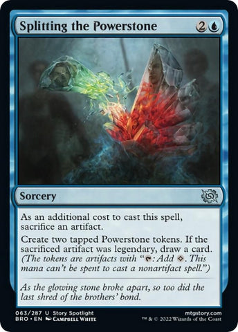 Image for Splitting the Powerstone (63) [The Brothers' War]