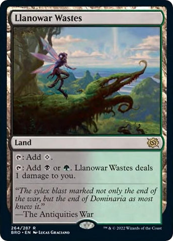 Image for Llanowar Wastes (264) [The Brothers' War]