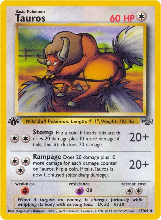 Image for Tauros (47/64) [Jungle]
