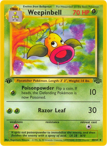 Image for Weepinbell (48/64) - Pokemon