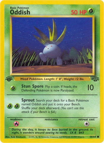 Image for Oddish (58/64) [Jungle]