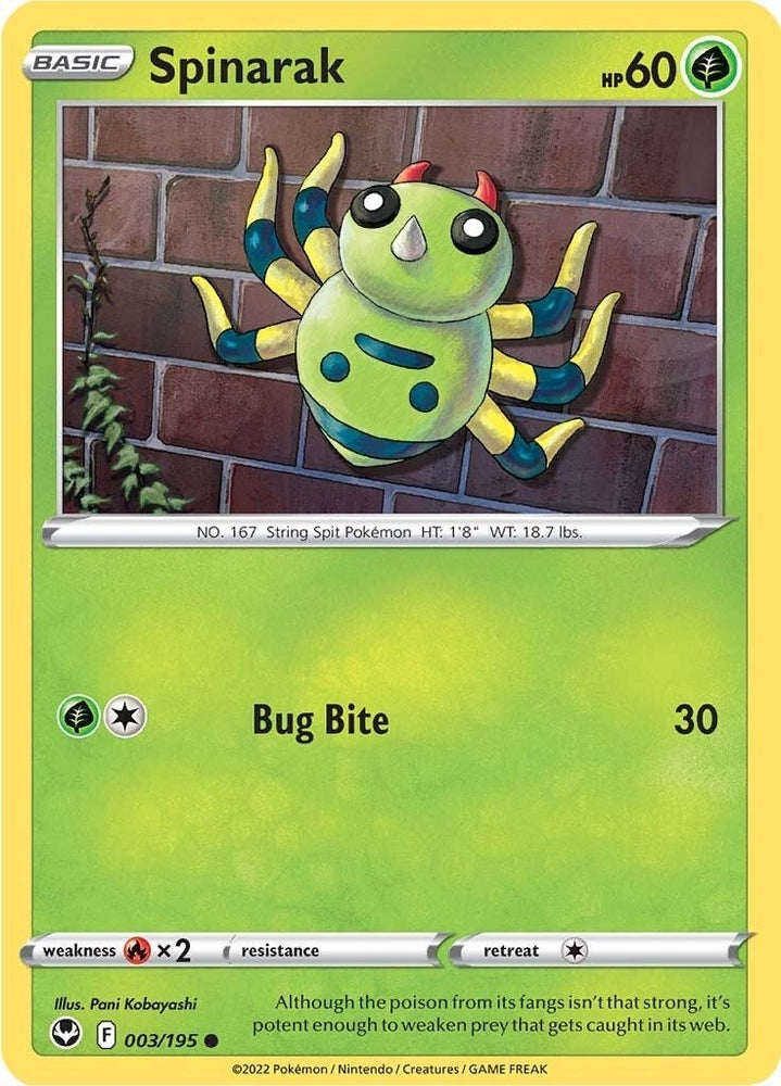 Image for Spinarak (003/195) - Pokemon
