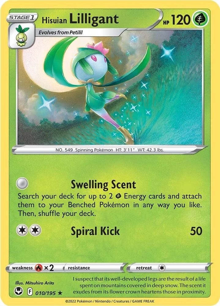 Image for Hisuian Lilligant (010/195) [SWSH12: Silver Tempest]