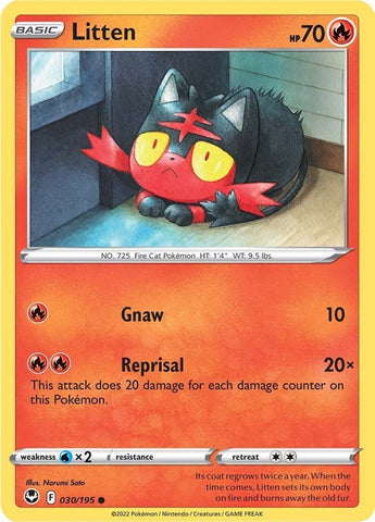 Image for Litten (030/195) [SWSH12: Silver Tempest]