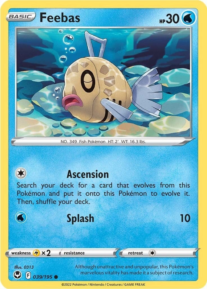 Image for Feebas (039/195) [SWSH12: Silver Tempest]